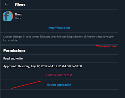Cara Menghentikan fllwrs.com di Twitter