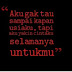 Emosi hati  penasaran