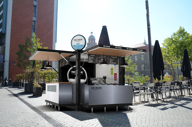  Pop-up Container Coffe Shop kiosk