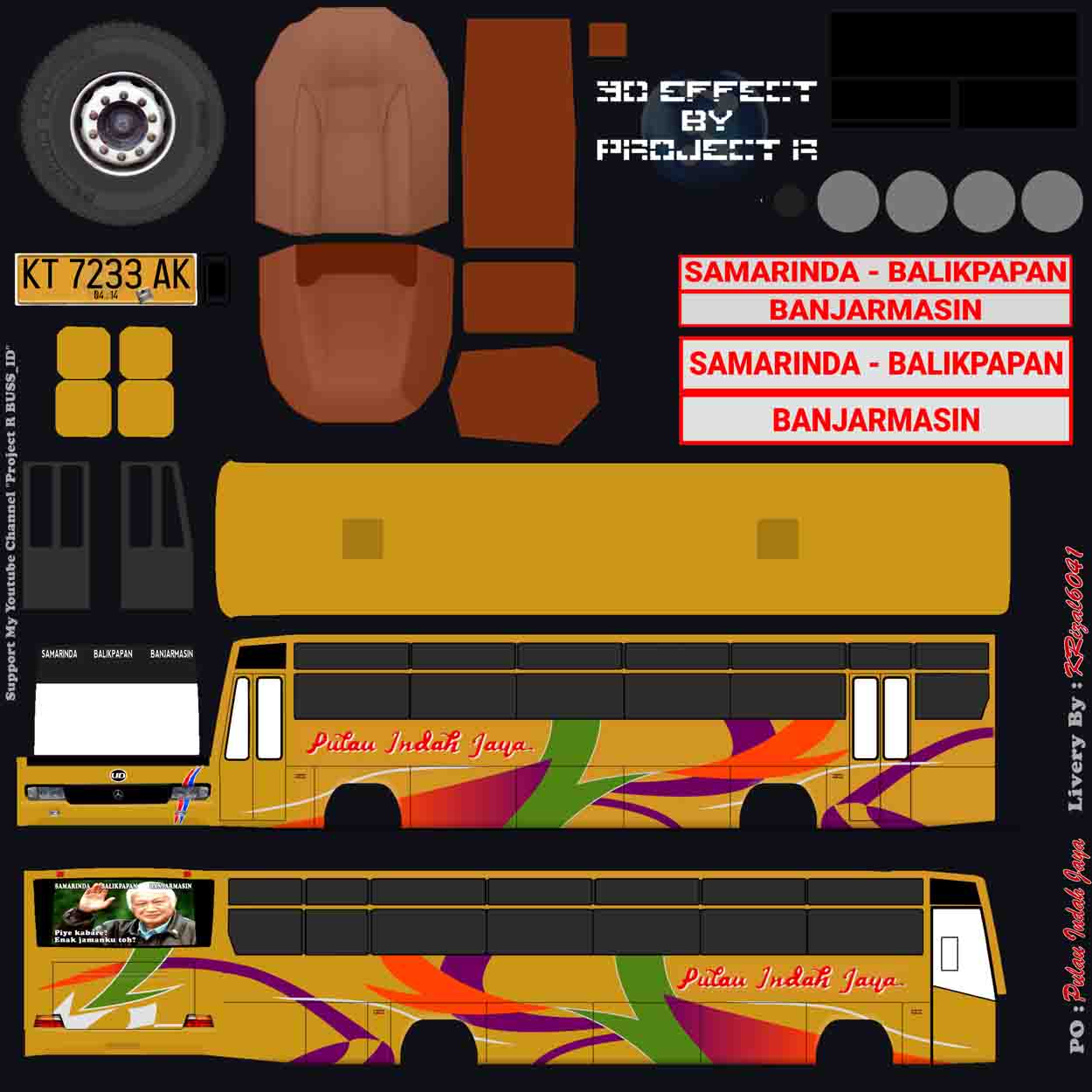 download mod bus kalimantan