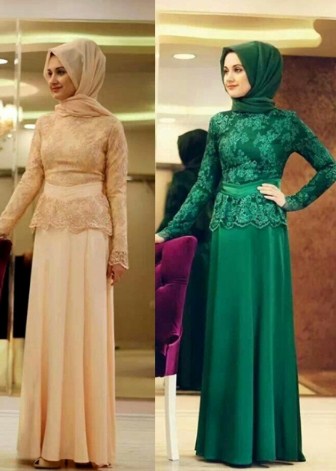 30 Model  Baju  Muslim  Brokat  Terbaru 2022 Desain Cantik 
