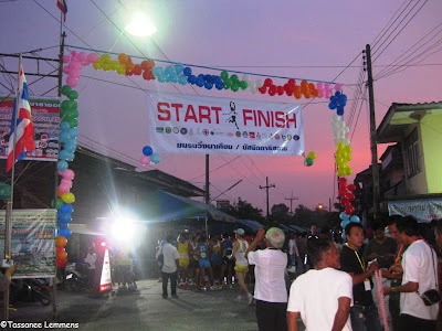 10km run in Sakean, Nakhon Si Thammarat