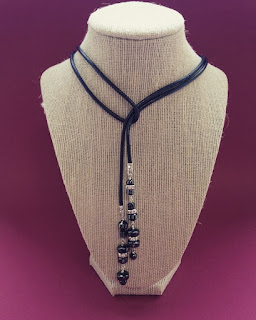 classic leather necklace by Beadhouse at Hochanda