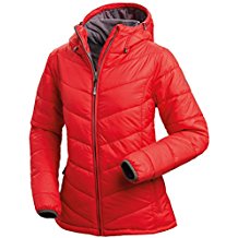 Nordcap Damen Jacke in Daunenoptik, warme Steppjacke in Rot, tolle Übergangs- & Winterjacke, 100% Wattierung (Gr: 36 - 50)