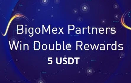 Bonus Crypto Tanpa Deposit BigoMex 5 USDT