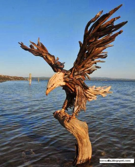 Amazing sculptures from wood