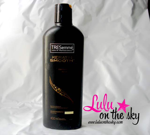 Shampoo TRESemmé® Keratin Smooth™ Infusão de Queratina  - blog luluonthesky