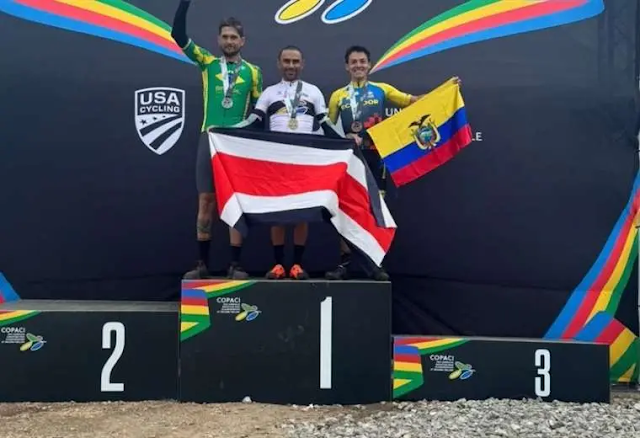  Tico es campeón panamericano máster de ciclismo de montaña