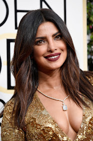 Priyanka Chopra In golden Gown