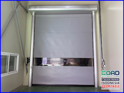 Pintu High Speed Door, COAD, COAD High Speed Door, Automatic Door, Rapid Door, Shutter Door, Jual High Speed Door, Jual Rapid Door, Jual Shutter Door, Jual Automatic Door, Harga High Speed Door, Harga Rapid Door, Pintu Otomatis Industrial, Pintu Otomatis, Pintu Gudang, Pintu Pabrik