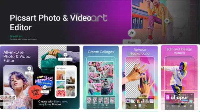 PicsArt App फोटो एडिटिंग ऐप डाउनलोड
