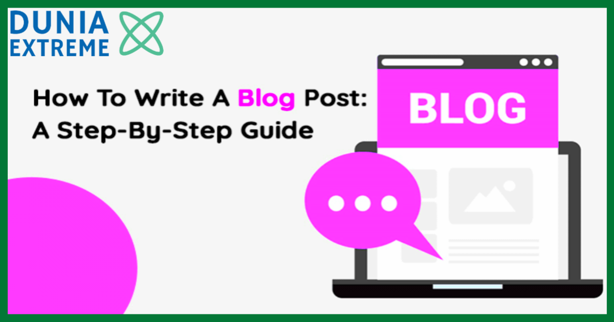 How to Write a Blog Post