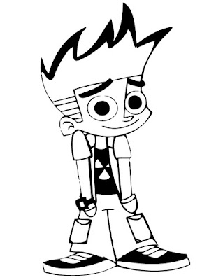 Desenhos do Johnny Test para Colorir e Imprimir – Dibujos para Colorear