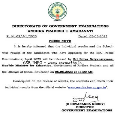 AP SSC 10th Class Result 2023