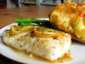 Lemon & Garlic Butter Baked Cod