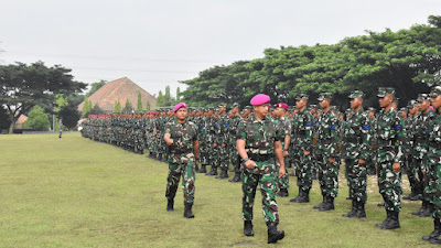 Kodikmar Kodiklatal Siap Didik 250 Siswa Dikmata Marinir TNI AL Angkatan XLII/1 Tahap Sargolan