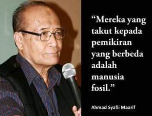 Quote Buya Syafii Maarif