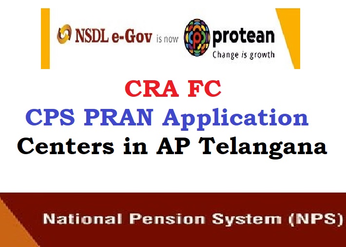 CPS PRAN Application Submit Centers Address - PRAN CRA Facilitation Centres Office Address