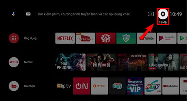 Cách kết nối Wifi với tivi TCL