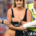 Kinsey Wolanski Ran out on the Field at the Champions League Final 