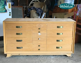 BEFORE MCM DRESSER BEAT UP AND ABANDONED READY FOR A MAKEOVER