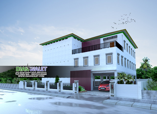 Desain Rumah Burung Walet Terbaru