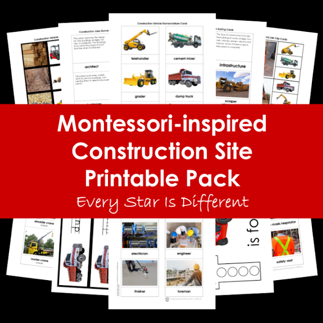Construction Site Printable Pack