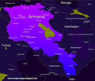 Mapa de Armenia Ciudad