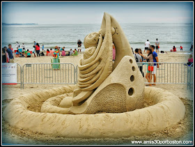 Revere Beach 2014 National Sand Sculpting Festival: "Eternal Love"