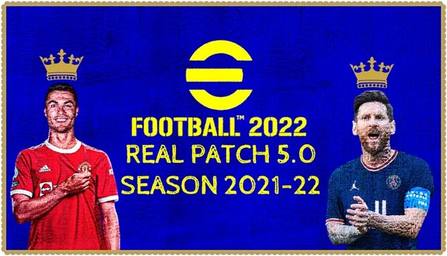 Real Patch 5.0 Season 2021-2022 For PES 2013