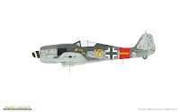 Eduard 1/48 Fw 190A-8/ R2 (82145) Colour Guide & Paint Conversion Chart