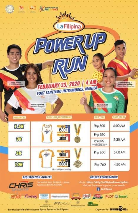 "Power Up Run" by La Filipina