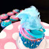 Mini Fairy Floss Cupcakes 