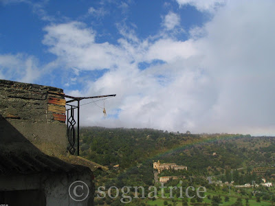 rainbow in calabria