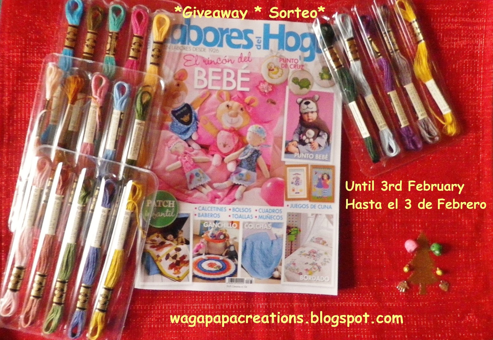 SORTEO EN WAGAPAPA CREATIONS