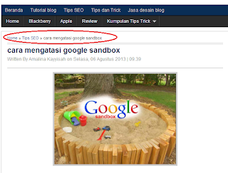 Cara Membuat Breadcrumb Terindex dan SEO Friendly