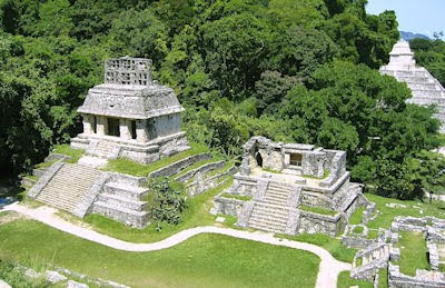 Ruinas arqueológicas de los Mayas en Palenque, Chiapas, México. - Mayan ruins