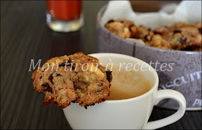 cookies trois chocolats