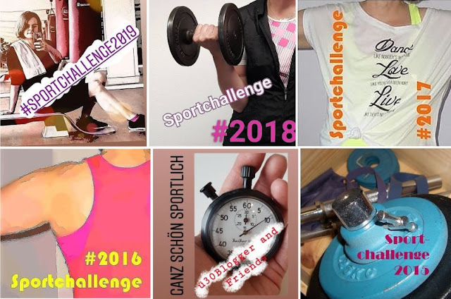 Label für jährliche Sportchallenges auf Instagram