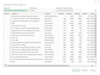 CSV Excel