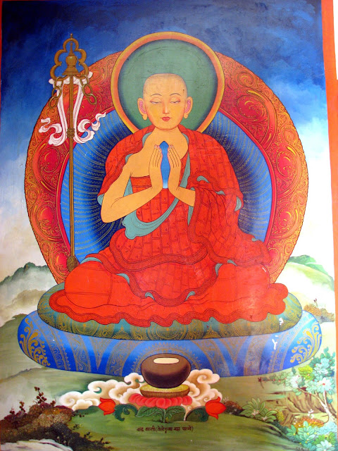 A painting of Gelongma Pelmo