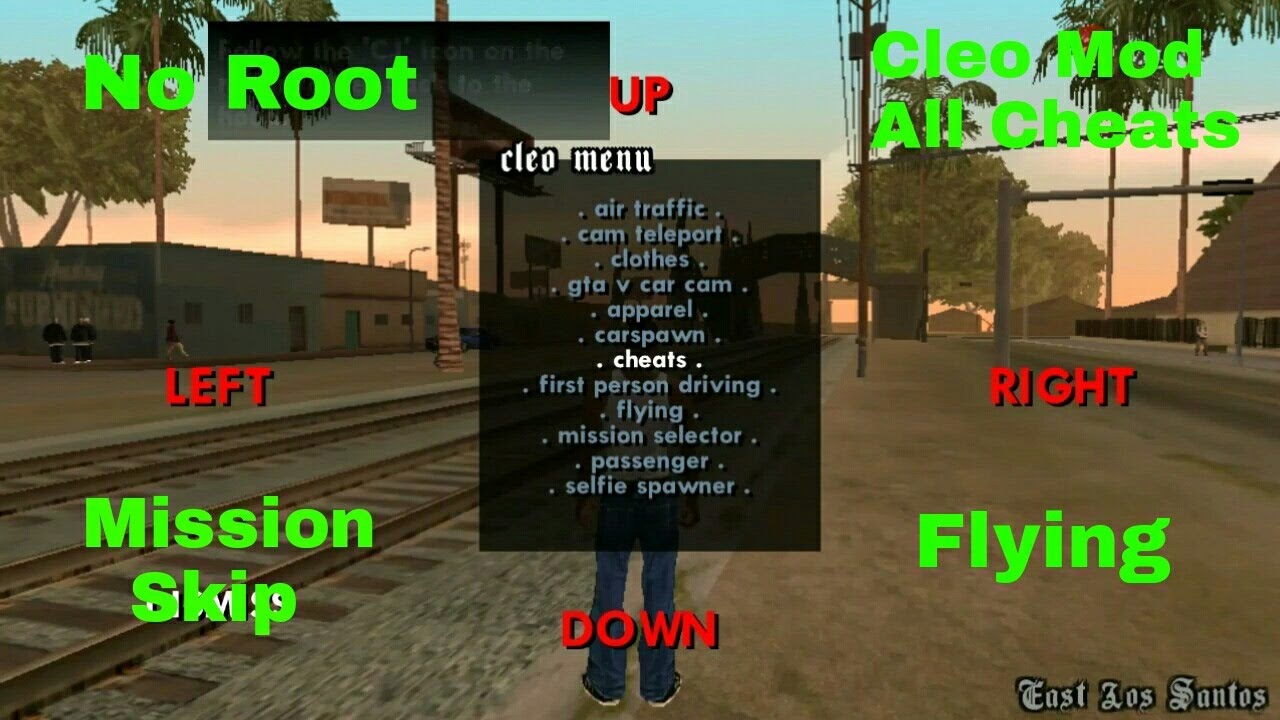 Gta San Andreas Cleo Cheats For Android