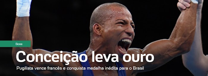 Robson Conceição bate francês e ganha 1º ouro brasileiro no boxe em Jogos