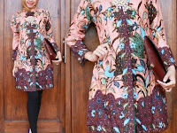 Model Baju Tunik Batik Terbaru Untuk Remaja