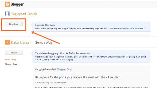 cara daftar blogspot