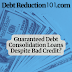 Guaranteed Debt Consolidation Loans Despite Bad Credit?
