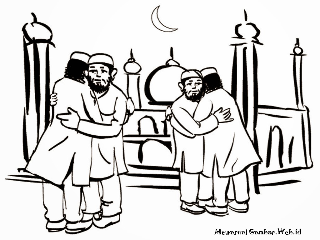 GAMBAR DAN MEWARNAI ISLAMI