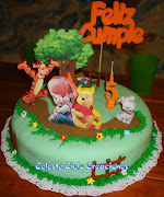 Tortas Decoradas: Mis Amigos Tigger y Pooh