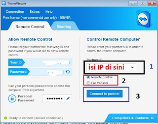 Menu Dasar TEAMVIEWER