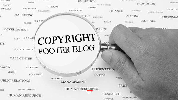 Cara Membuat Tahun Copyright Footer Blog Otomatis